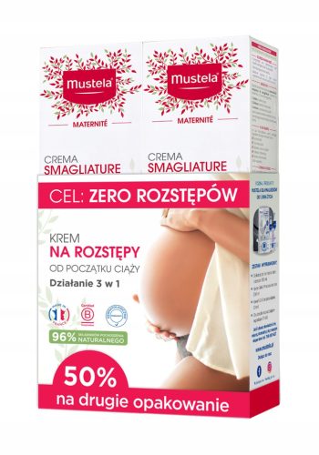 MUSTELA - DUOPAK Creme gegen Dehnungsstreifen 2X250ml