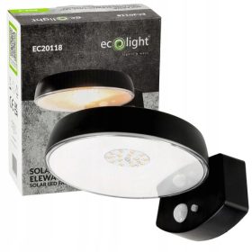  Ecolight LED SOE-4 Fassadenleuchte 6,4 cm schwarz
