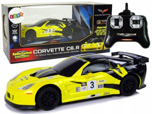  Sportwagen R/C 1:24 Corvette Yellow C6.R 2.4 G Ś