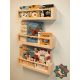 Bücherregal im skandinavischen Stil SET bestehend aus 3 Stück