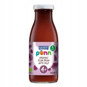  SALVEST PONN BIO Pflaumensaft mit Fruchtfleisch, 240 ml