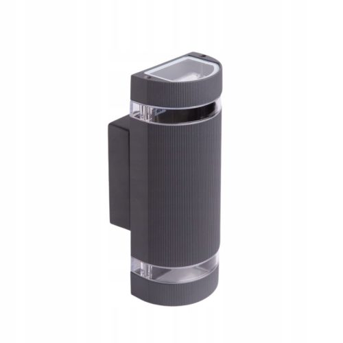  Ecolight Gartenwandleuchte Schwarz, Grautöne und Silber GU10 35 W
