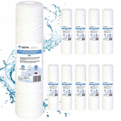  WASSERFILTERSATZKARTUSCHE USTM 50 MIKRON PP50M