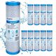  UST-M BL10 Wasserfilter, 10" Kohlekartusche