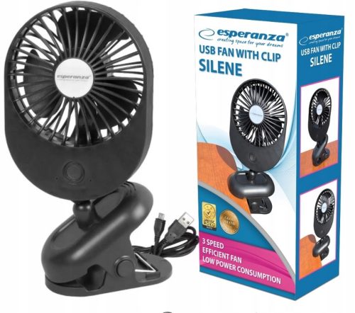 Ventilatoren für Hause Mini-Ventilator zum Anklemmen, kleiner Schreibtischventilator mit