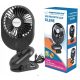 Ventilatoren für Hause Mini-Ventilator zum Anklemmen, kleiner Schreibtischventilator mit
