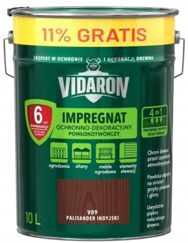 VIDARON Imprägnierung 9L+11% INDISCHER ROSANDER