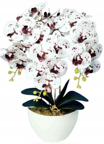 Künstliche Blumen und Früchte KÜNSTLICHES ORCHIDEEN-BLUMEN-ARRANGEMENT ORCHIDEE 60