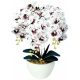 Künstliche Blumen und Früchte KÜNSTLICHES ORCHIDEEN-BLUMEN-ARRANGEMENT ORCHIDEE 60