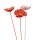 PUPPY Deko-Metallblume POPPY für den Garten, 95 CM