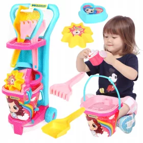 Wathose-Set Trolley zum Spielen im Sand, 7-tlg.