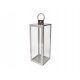 KERZENLATERNE SILBER 50 X 18 CM BRW