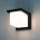 Gartenwandlampen, außen Kwazar Luminaire Gartenwandleuchte schwarz E27 50 W