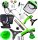 Trimmer, Freischneider und Grasschneider Benzin-Freischneider mit Zubehörsatz Bass BP-8653