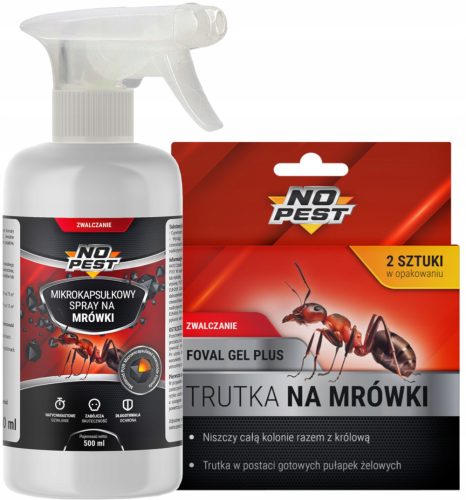  No-Pest Anti-Ameisen-Pulver 1 kg 500 ml