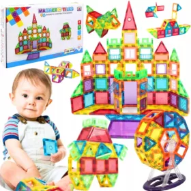    Magnetische 3D große pädagogische Magnetblöcke ZKL.9906 106 Stk.
