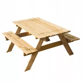 Tisch mit Stühlen für Kinder 4IQ Gruppe ab 3 Jahren