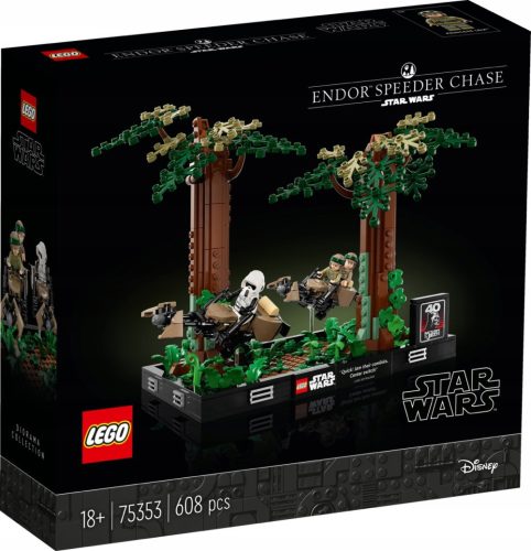  LEGO Star Wars 75353 Diorama: Speeder-Verfolgungsjagd durch Endor