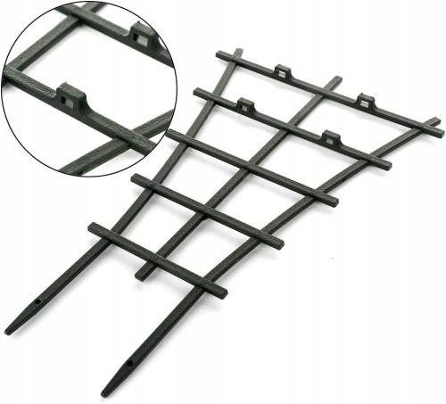  Kunststoff-Pflanzenstützen 25 cm 12 Stk.