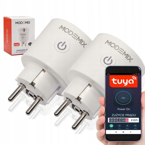 Executive-Elemente – Smart Home Tuya WiFi Modemix-Steckdose