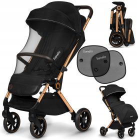    Kinderwagen + ZUBEHÖR bis 22 kg Lionelo Cloe + Sonnenschutz für Autofenster. 2 Lionelo-Sonnenschirme