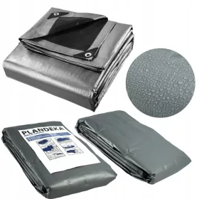   Extra robuste Schutzplane für Innen- und Außenbereich, UV-beständig und wasserfest, 7x7 m