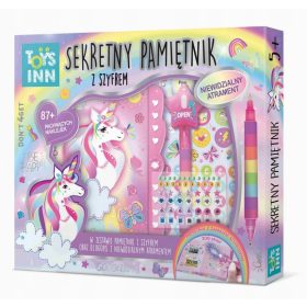  GEHEIME UNSICHTBARE TAGEBUCH-EINHORN-CHIFFRE