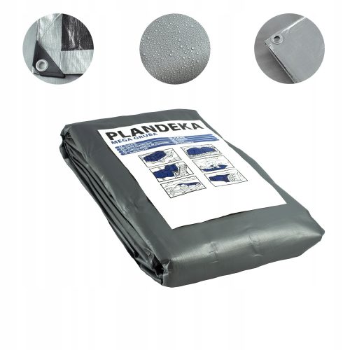 Dicke, wasserdichte und frostbeständige Planen Plane 260 g/m² 3 x 7 m