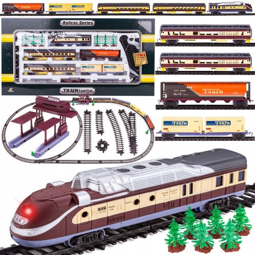  Elektrisches Zuglokomotive-Zugwagen-Set