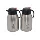 Thermoskanne Für Suppen Tadar Thermoskanne für Getränke, 2,5 l, Silber