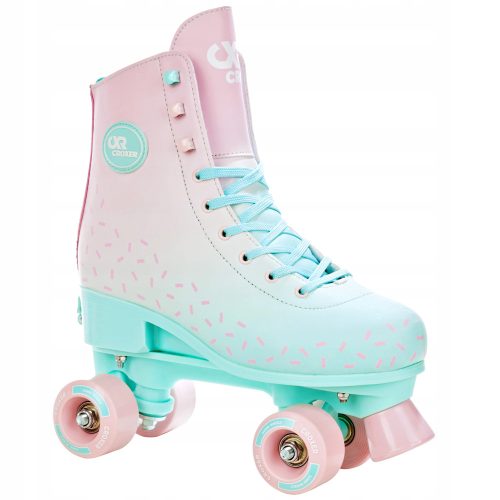  Croxer Sprinkly Rollschuhe Pink, Türkis, Größen 35-38