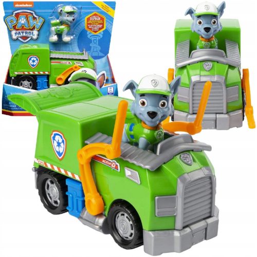  Spin Master Paw Patrol Fahrzeugset mit einer Rocky-Figur