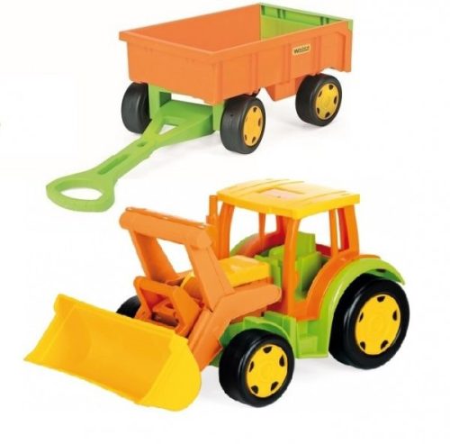  SOMMERTRAKTOR mit ANHÄNGER 120 cm WADER 66315 GIGAN