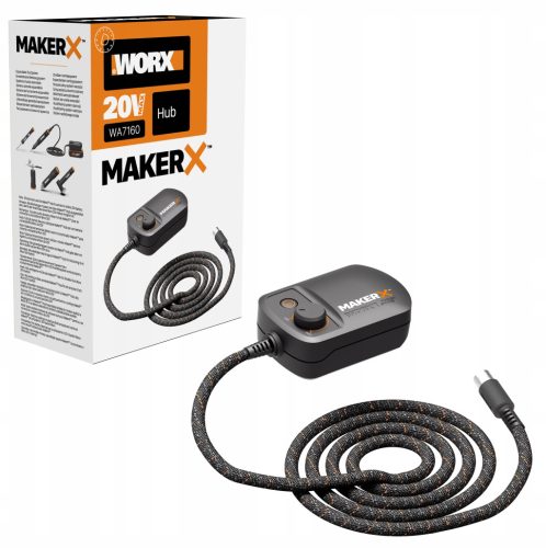  Steuern Sie die Stromversorgung des HUB MakerX WORX WA7160