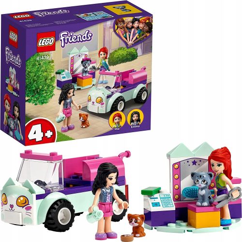  LEGO 41439 CATS KITTENS FRISEUR-SCHÖNHEITSTASCHENWAGEN 24-Stunden-Pflegeauto