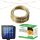 Gartenlichtergirlande Lumiled Lichterkette 2100 cm solar transparent
