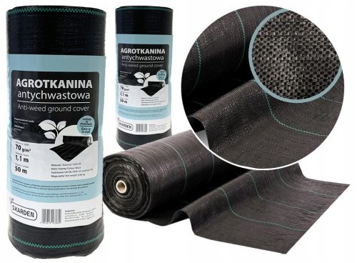 Agrartextil - Skarden schwarzes Agrotextil-Set 110 cm x 50 m 2-tlg.