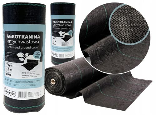 Agrartextil - Skarden schwarzes Agrotextil-Set 1,6x50 m 2-tlg.