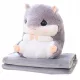  Hamster Deckenset 2in1 Kuscheltierdecke Geschenk
