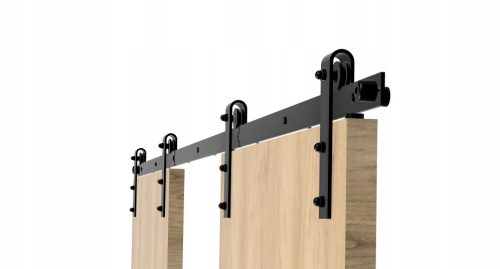 Scheunentor-Loft-Retro-3M-Schiebetürsystem