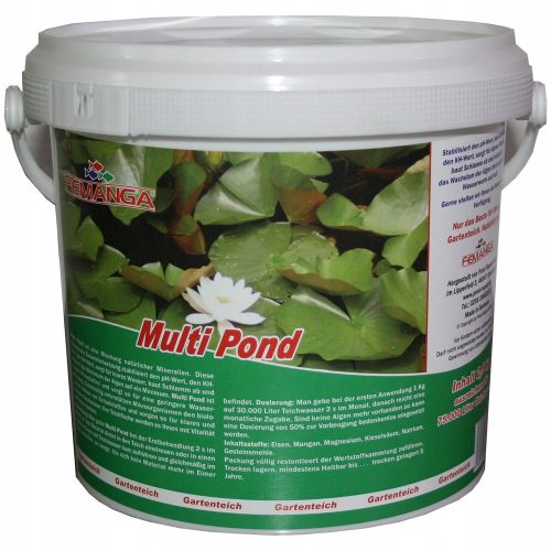  Femanga Multi Pond 2,5 kg stabilisiert den KH-pH-Wert von SEDIMENTEN