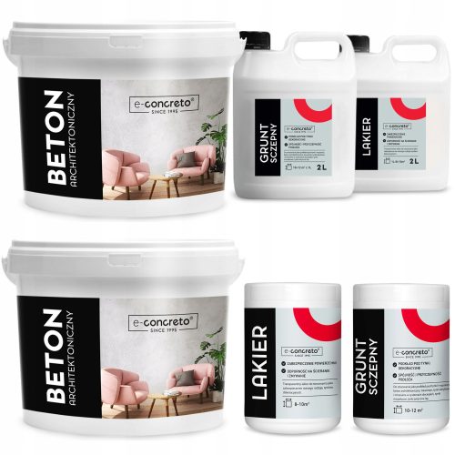 E-Concreto Architekturbeton-Set 30m² grau