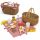  PICKNICK-SET AUS HOLZ, SPIELZEUG FÜR EIN KIND