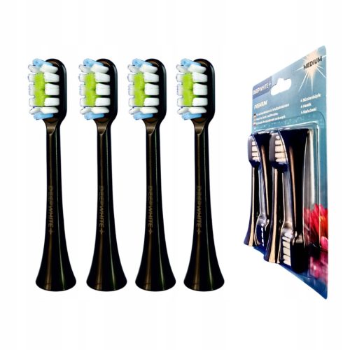  4x Spitzen für Sarmocare S100, schwarz