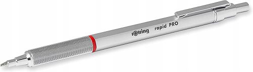 Traditioneller blauer Rotring-Kugelschreiber