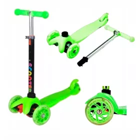  Dreirädriger Roller TOBBI-TOYS TJ 702-GREEN Grün