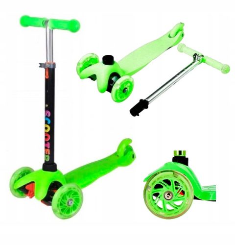  Dreirädriger Roller TOBBI-TOYS TJ 702-GREEN Grün