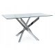  Rechteckiger Tisch Signal Tables 140 x 80 x 75cm silber