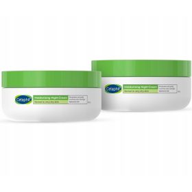   Cetaphil Feuchtigkeitscreme für die Nacht mit Hyaluronsäure, 48 ml x2
