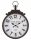 Uhr für zu Hause Art-Pol Wanduhr weiß, schwarz 50cm
